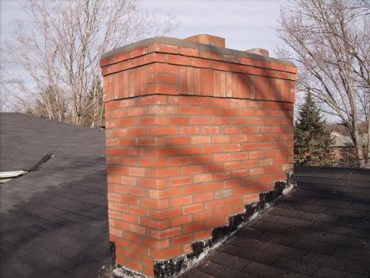After - new chimney and cap